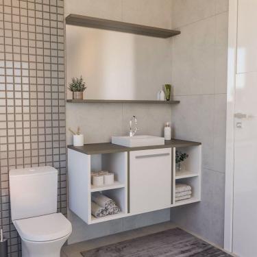 Imagem de Conjunto Gabinete E Armário Inspira Design 100cm Verde