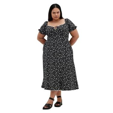 Imagem de City Chic Vestido feminino plus size - midi com manga cavada, Prado, 46
