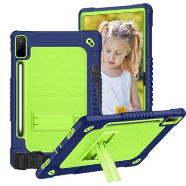 Imagem de Hoibon Capa para Lenovo Tab P12 de 12,7 polegadas 2023, para Lenovo P12 2024, com alça de ombro com suporte, capa protetora à prova de choque para Lenovo Tab P12 TB-370FU/TB-375FC/Xiaoxin Pad Pro
