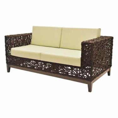 Imagem de Sofá Estrela Corda Náutica e Alumínio Área Externa e Interna - NossaKa