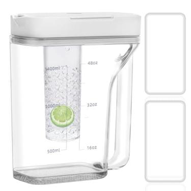 Imagem de DA97-20587B Conjunto de tanque de água de geladeira para jarro de água para substituição de porta de geladeira, compatível com DRF36C000SR/DA RF23M8070DT/AA RF23M8090SR/AA RF23M8960MT/AA