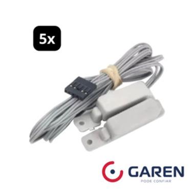 Imagem de Kit 5x Sensor Fim De Curso Basculante 5 Vias 1,60m para Motor Portão Automático Garen