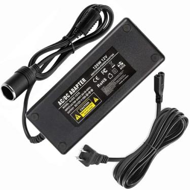 Imagem de Conversor CA para CC de 100 V-240 V para 12 V/10 A 120 W Adaptador de fonte de alimentação para isqueiro de carro Soquete para refrigerador de carro, compressor de ar, geladeira de carro, aspirador de