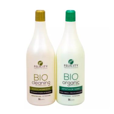 Imagem de Kit Definitiva Bio Organic Felicity + Shampoo Bio Cleaning 2 X 1L