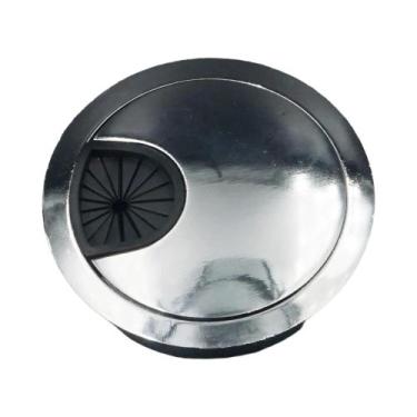 Imagem de Tampa Redonda Para Furos De Cabos De Mesa, Organizador De Fios Para PC