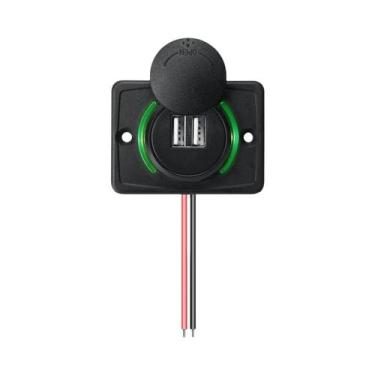 Imagem de Carregador De Carro Duplo USB 3.1A Para Carro, Barco, Motocicleta, ATV