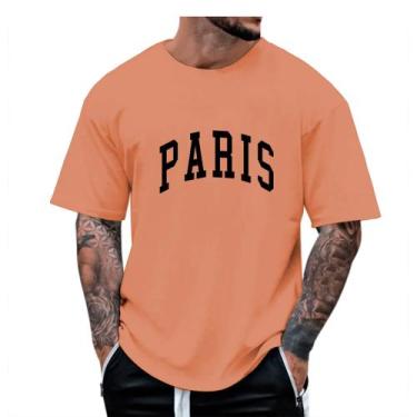 Imagem de Camiseta Oversized Masculina Paris Streetwear Academia Maromba - FSL.C
