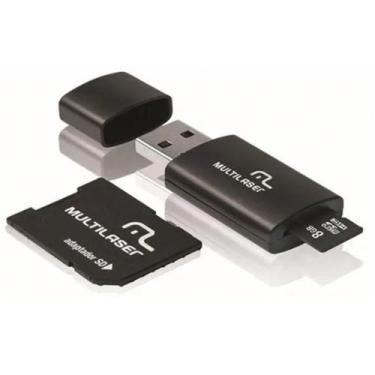 Imagem de Cartão De Memória Multilaser 8 Gb Micro Sd+Usb