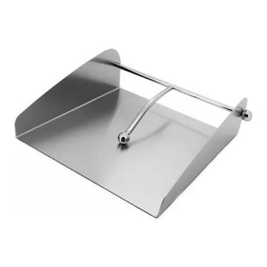 Imagem de Porta Guardanapo 17,5cm Aço Inox Quadrado Mimo Style