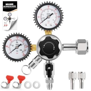 Imagem de Regulador de CO2 Regulador de barril de cerveja CGA-320 Regulador Kegerator