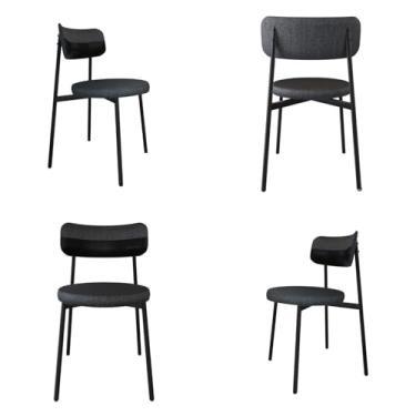 Imagem de 4 Unidades Cadeira Kyta fixa C/4 Pés 50 X 44,7 X 83,8 cm