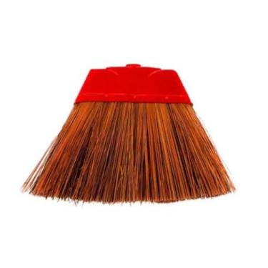 Imagem de Vassoura Piaçava Especial 30cm Sem Cabo Limpeza Pesada para Áreas Externas Resistente e Eficiente para Calçada Pátios e Jardins