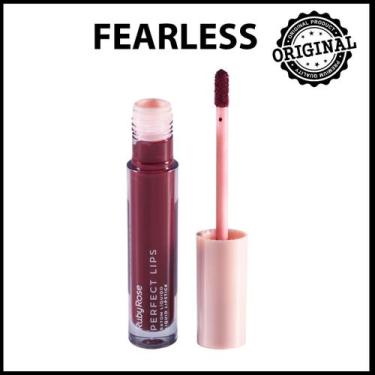 Imagem de Batom Liquido Ruby Rose Perfect Lips Linha Rosa HBL6200, FEARLESS
