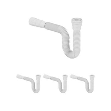 Imagem de Kit 4 Sifão Tigre Pia Cozinha Banheiro Lavatório 66cm