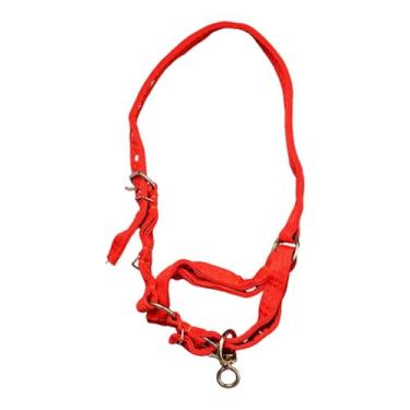 Imagem de predolo Cabresto de Treinamento para Cavalos, Focinheira de Lona para Gado, Equipamento de Treinamento Equestre Ajustável E Resistente para Trilha Estável, Ra, L