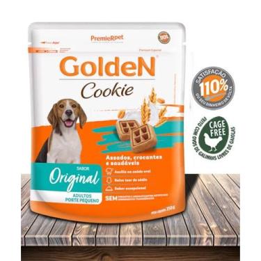Imagem de Biscoito PremieRPet Golden Cookie Original para Cães Adultos de Pequen