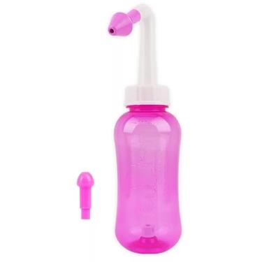 Imagem de Ducha Higienizador Nasal Bebê/ Adulto Lavador 300ml (Rosa)