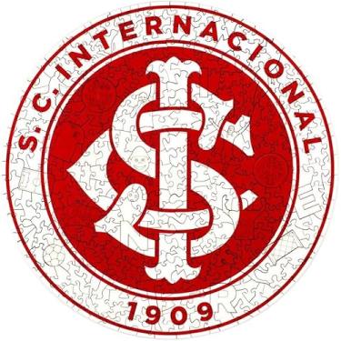 Imagem de Quebra-Cabeça Internacional Escudo Oficial com Peças de Madeira - Puzi (P (100 Peças))