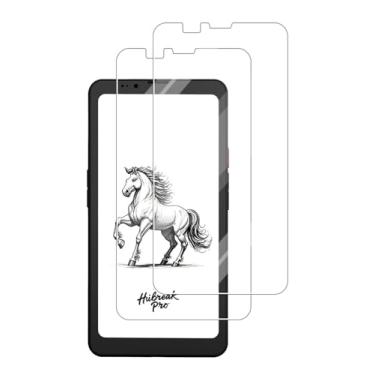 Imagem de FJIASTB Protetor de tela para celular Bigme HiBreak Pro 15.6 cm Epaper, filme de vidro temperado 9H antiarranhões fácil de instalar, sem bolhas, pacote com 2