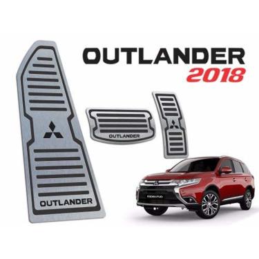 Imagem de Pedaleiras + Descanso De Pé Outlander 2018/2020 Preto