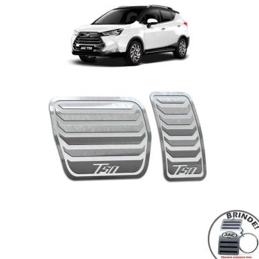 Imagem de Pedaleira Automático Em Aço Inox Jac T50 Prata