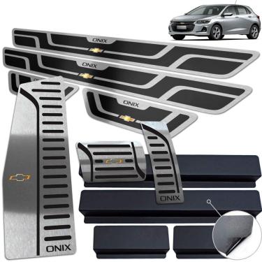 Imagem de Descanso Pedaleira Automático Soleira Onix 2020 Preto