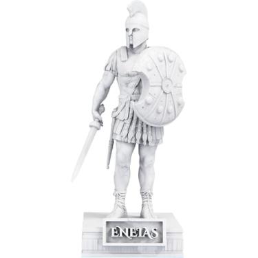 Imagem de Estátua Eneias - Herói Troiano (Cor Mármore)