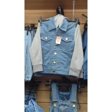 Imagem de Jaqueta jeans azul escuro - Duda e Rany , Azul, 2 ao 14
