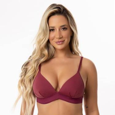 Imagem de Sutiã Bojo Soft Microfibra Super Macio Sem Aro Elástico Anatômico Ling