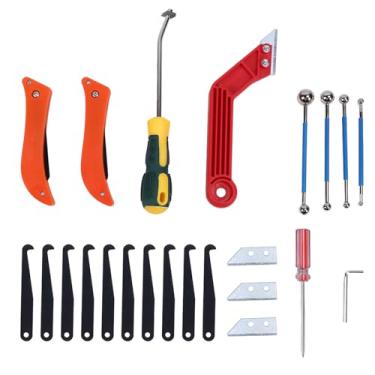 Imagem de Ferramenta de remoção de rejunte Munefe, ferramenta de calafetagem de remoção de rejunte, ferramentas de remoção de calafetagem serra de argamas