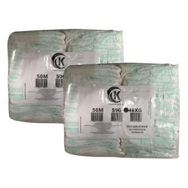 Imagem de Kit com 2 Fralda Geriátrica Adulto Segunda Linha Com 50 Unidades Tamanho M G XG Incontinência Moderada (X-Grande)