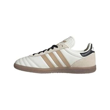Imagem de adidas Unissex-adulto Owhite/Magbei/Cblack Samba JP Off whiteMagic Bege/Core Black 34 EUA, Multi, 9.5 Wide Women/8.5 Wide Men