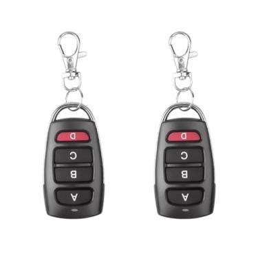 Imagem de Kit 2 Controle Remoto Cópia Copiar Duplicador Clone Clonador Copiador Alarme Carro Veículo Motor Portão Porta Eletrônico Garagem Casa Residência Condomínio todo Brasil