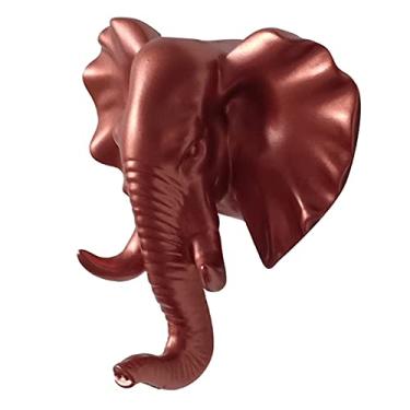 Imagem de Cabide de parede suporte de chave gancho para pendurar na parede chifres de veado cabide de parede cabide de exibição autoadesivo cabide de chave cabide de armazenamento de parede cabide de casaco