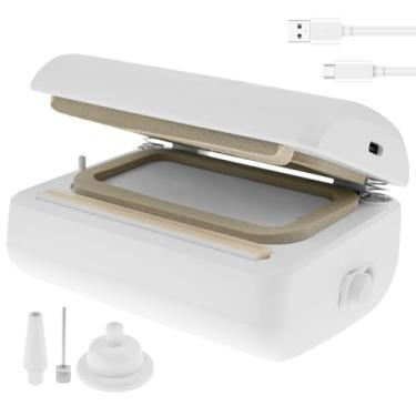 Imagem de Mini saco selador compacto portátil 1200 mAh mini selador de alimentos portátil leve sacos seladores para salgadinhos salgadinhos doces sacos (branco)