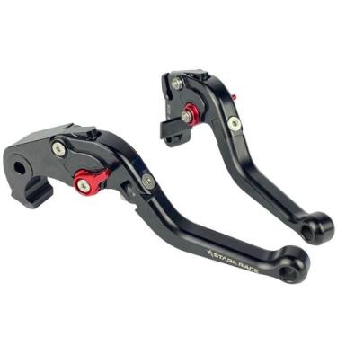 Imagem de Manete Esportivo Dobrável Kawasaki Zx6r 636 Zx10r Z1000 - Stark Race, 