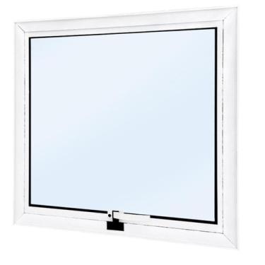 Imagem de Maximar Vitro Alumínio Branco 60X60 Para Banheiro L25 - MP & Construçã