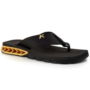 Imagem de Chinelo Masculino Kenner Rakka DBU 02, Preto, 41