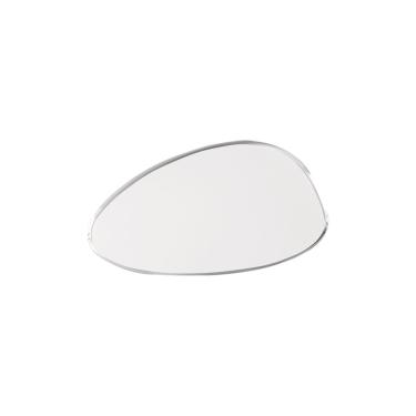 Imagem de Bandeja de Acrílico Hara Transparente Orgânica 29x24 cm