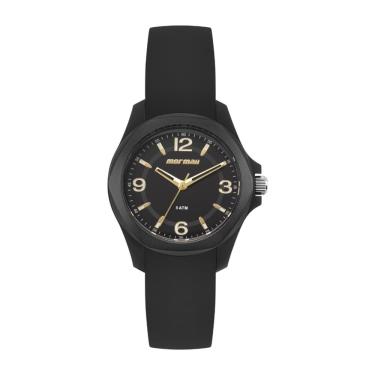 Imagem de Relógio Mormaii Feminino Ref: Mo2036jh/8p Esportivo Analógico Black