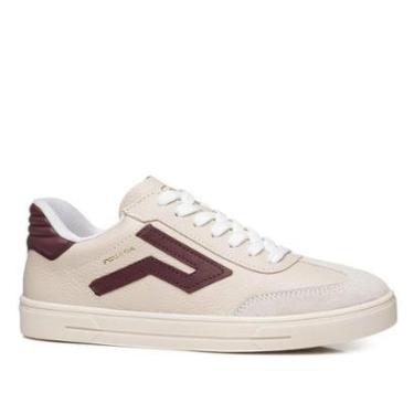 Imagem de Tênis Pegada Feminino em Couro Off White 211154-07-Feminino