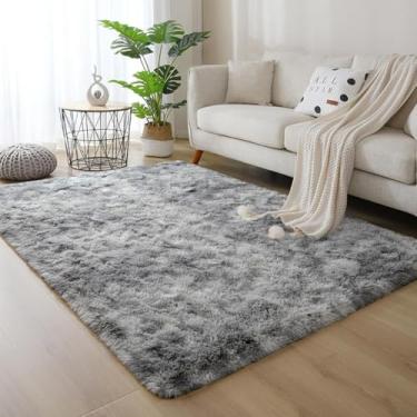 Imagem de Tapete Sala 2,00x1,50 Peludo 4 Cm De Altura (Cinza mesclado)