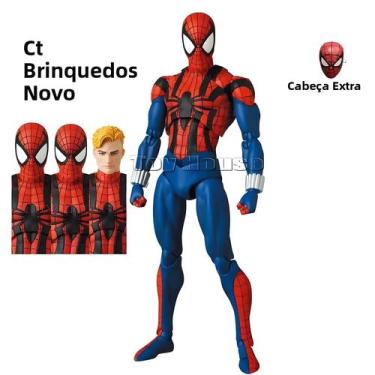 Imagem de Figura De Ação Spiderman Mafex 143 Ben Reilly Versão De Quadrinhos Bri