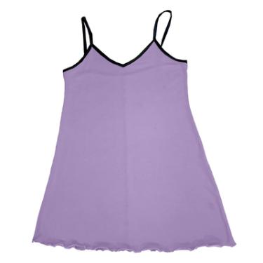 Imagem de CAMISOLA ALCINHA BASIC+, EM MALHA VISCOSE COM ELASTANO, REFERENCIA K400 NA COR LAVANDA M