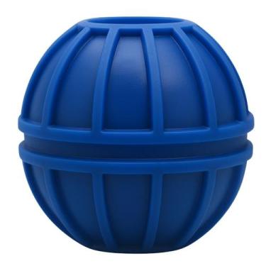 Imagem de Brinquedo Bola Porta Petisco Frisada Grande Cachorro Pet 8cm - Jaraguá