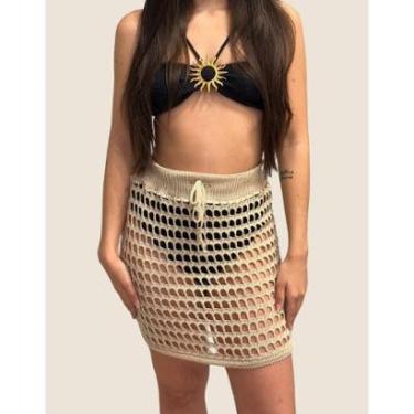 Imagem de Saia Saída de Praia Em Tricot Nagai-Feminino