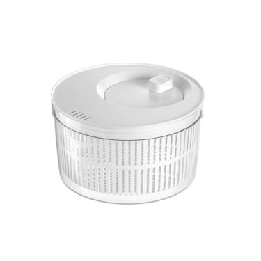 Imagem de Secador Centrifuga Salada Organizador de Geladeira 5,5 Litros Clear Fr