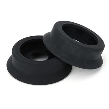 Imagem de Almofada de fone de ouvido para audiômetro, silicone macio, substituição de fone de ouvido, almofadas confortáveis ​​para fones de ouvido, acessórios de substituição, preto, 1 par