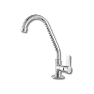 Imagem de Torneira De Cozinha De Bancada 1168 – Bica Móvel Em Metal, Alta Durabilidade