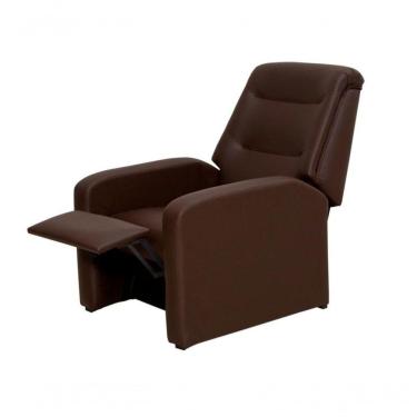 Imagem de Poltrona Do Papai Reclinável Classic - Marrom Corino